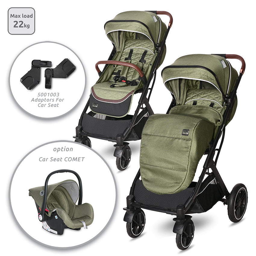 Babakocsi Storm Loden Green Lorelli Classic