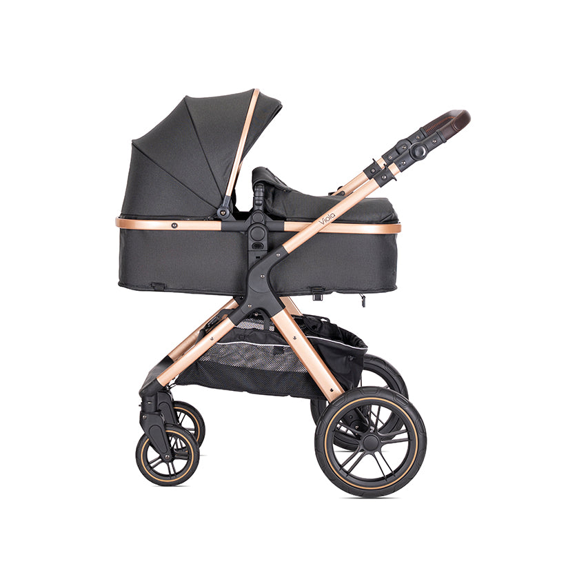 Д.Количка Viola Black 2В1 С Трансформираща Седалка