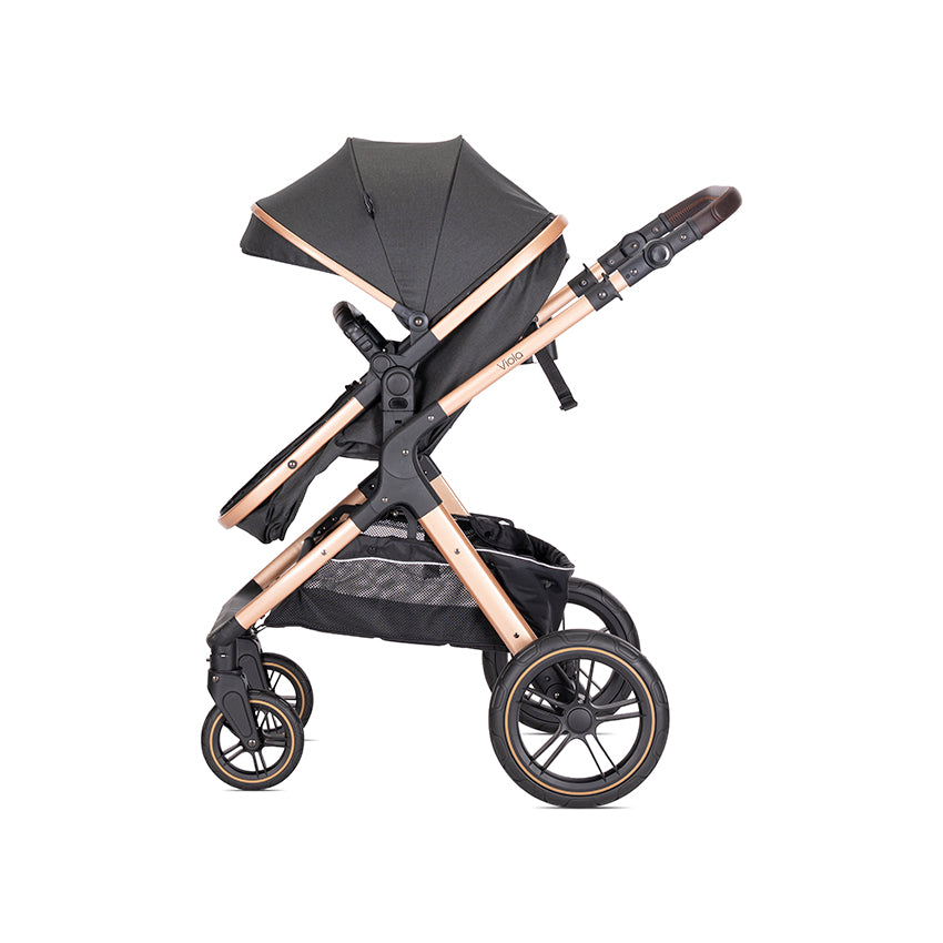 Д.Количка Viola Black 2В1 С Трансформираща Седалка