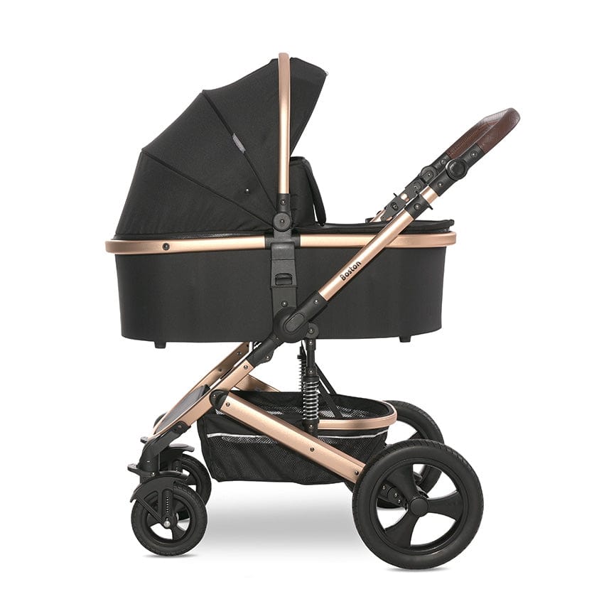 Cărucior E. Boston Black+Adaptoare