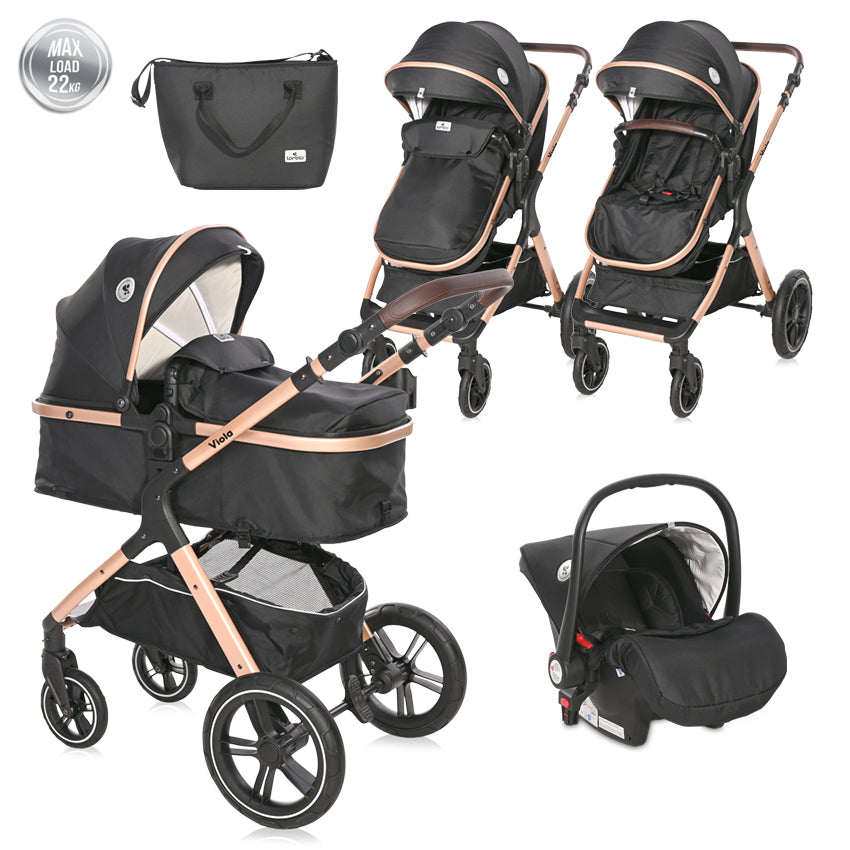 Д.количка Viola Set Black Diamonds Lorelli Premium