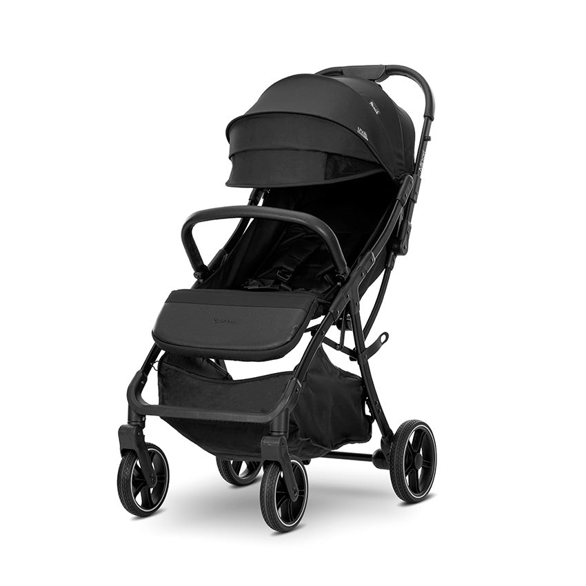 Babakocsi Minori Black 22 kg-ig, Automatikus összecsukás, Lorelli Premium