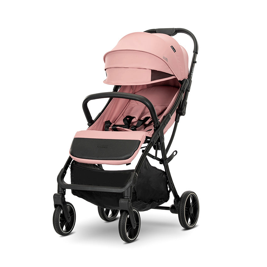 Lorelli Premium Minori Pink babakocsi, 22 kg-ig, automatikus összecsukás