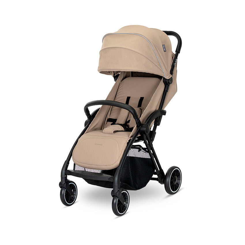 Babakocsi Quick 22 kg-ig Automatikus Összecsukás Bézs Lorelli Premium