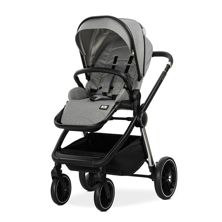Д.количка Bianca Grey 3 В 1 До 22кг С Кош За Новор Lorelli Premium