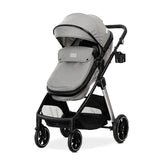 Cărucior Aspen Grey 3 în 1, până la 22 kg, cu transformare