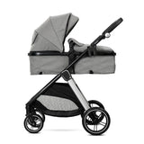 Cărucior Aspen Grey 3 în 1, până la 22 kg, cu transformare