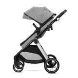 Cărucior Aspen Grey 3 în 1, până la 22 kg, cu transformare