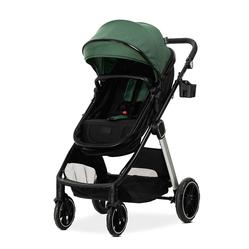 Cărucior Aspen Green 2 în 1, transformabil, până la 22"