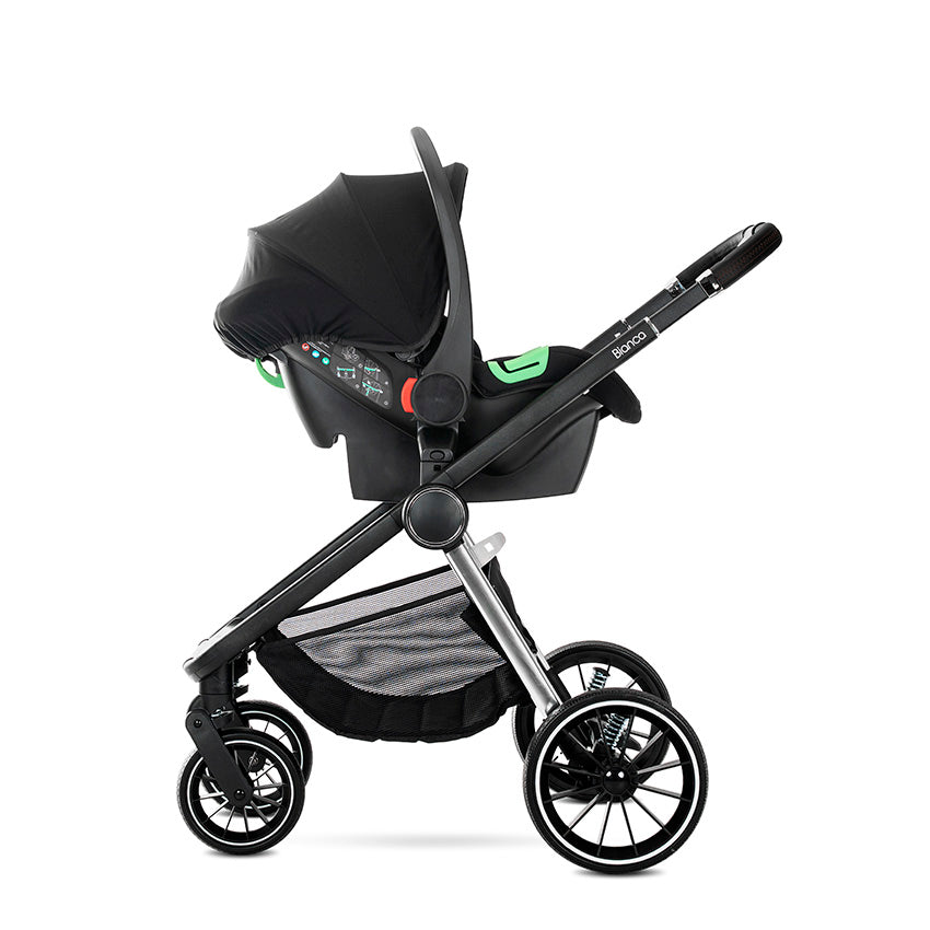 Д.Количка Bianca Grey 3 В 1 До 22 С Кош За Новор