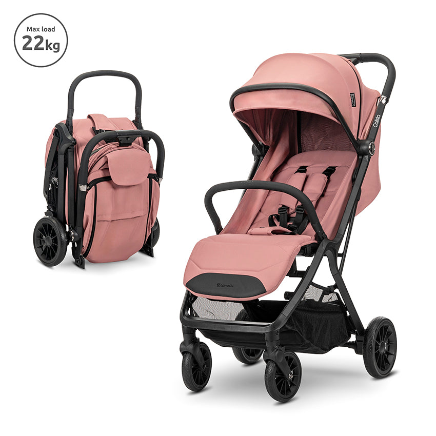Д.количка Calista Pink До 22 Кг Автоматично Сгъван Lorelli Premium