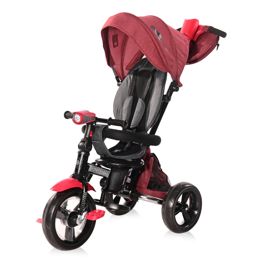 Триколка Enduro Червен And Черен Luxe - Триколки - Lorelli Emotion - BebeMama