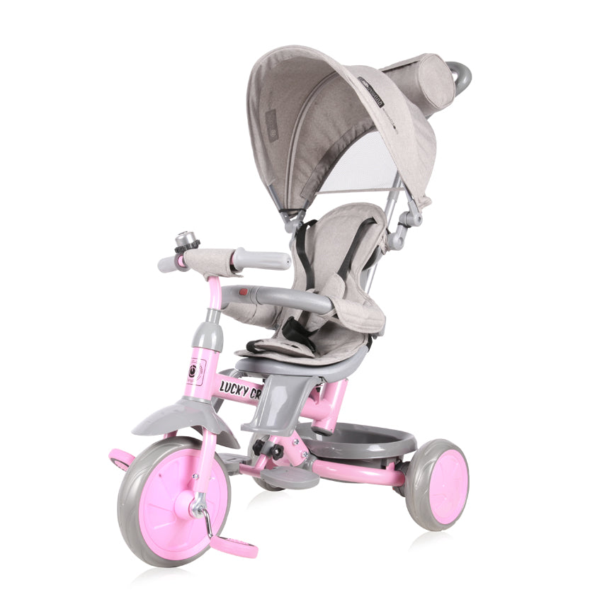 Триколка Lucky Crew Grey&pink Lorelliemotion