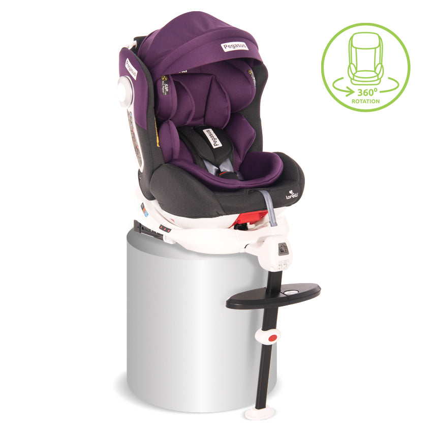 Стол За Кола Pegasus Isofix 0 36kg Grey&violet Lorelli Premium