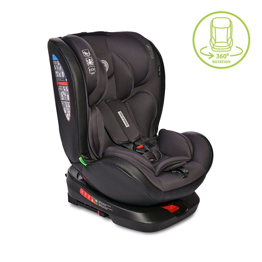 Стол За Кола Nebula Isofix 40-150 Черен - Група 0+/1/2/3 (0-36Кг) - Lorelli Classic - BebeMama