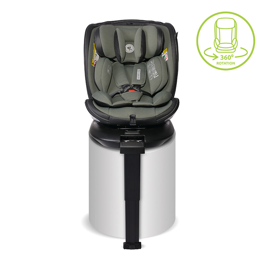 Стол За Кола Estate Isofix 40-150 Cm Leg Зелен - Група 0+/1/2/3 (0-36Кг) - Lorelli Premium - BebeMama