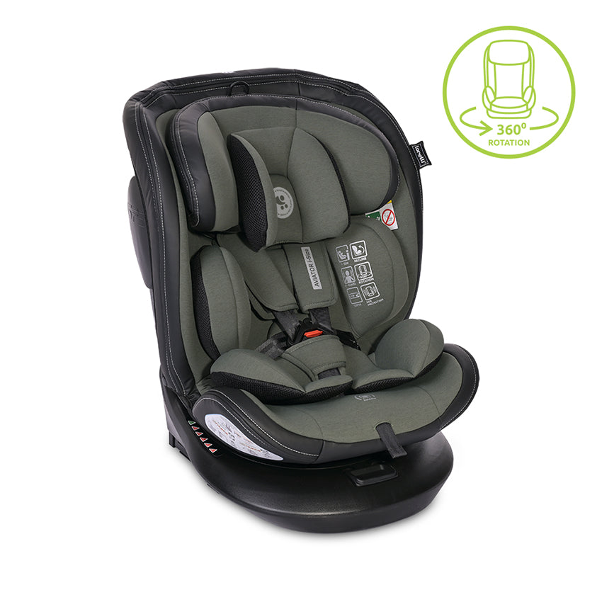 Стол За Кола Aviator I Size Isofix 40 150 Cm Green Lorelli Premium
