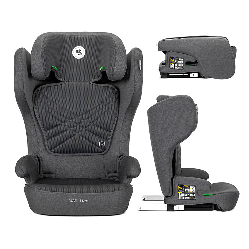 Сгъваем Стол За Кола Rigel Grey I Size Isofix 100 Lorelli Premium