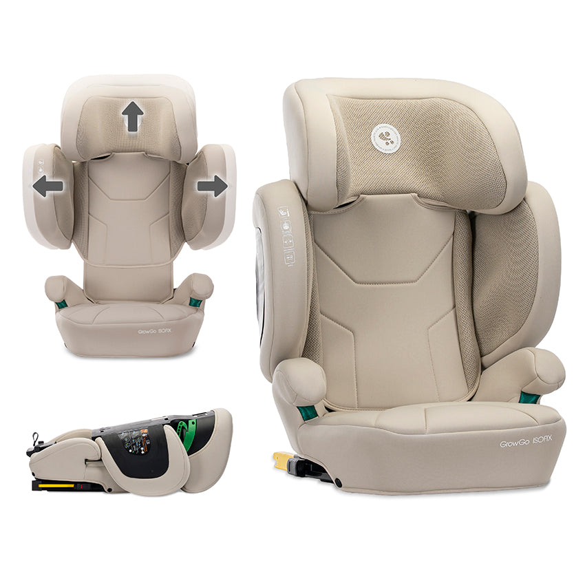Сгъваем Автостол Growgo Beige I Size Isofix 100 15 Lorelli Premium