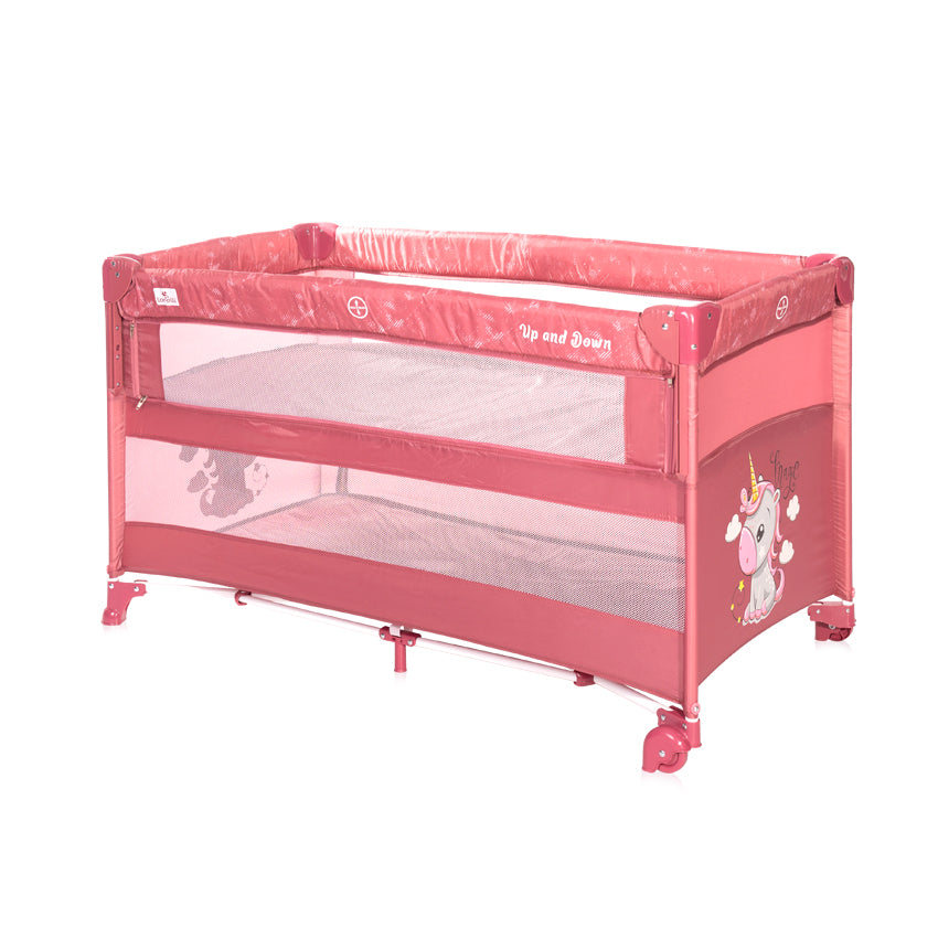 Кошара Up And Down С Падаща Преграда Rose Velvet Lorelli Premium