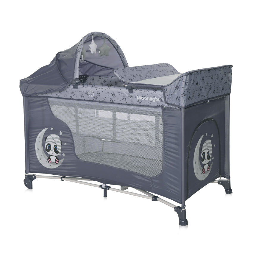 Кошара Moonlight 2 Нива Plus Cool Grey Pandas Lorelli Classic
