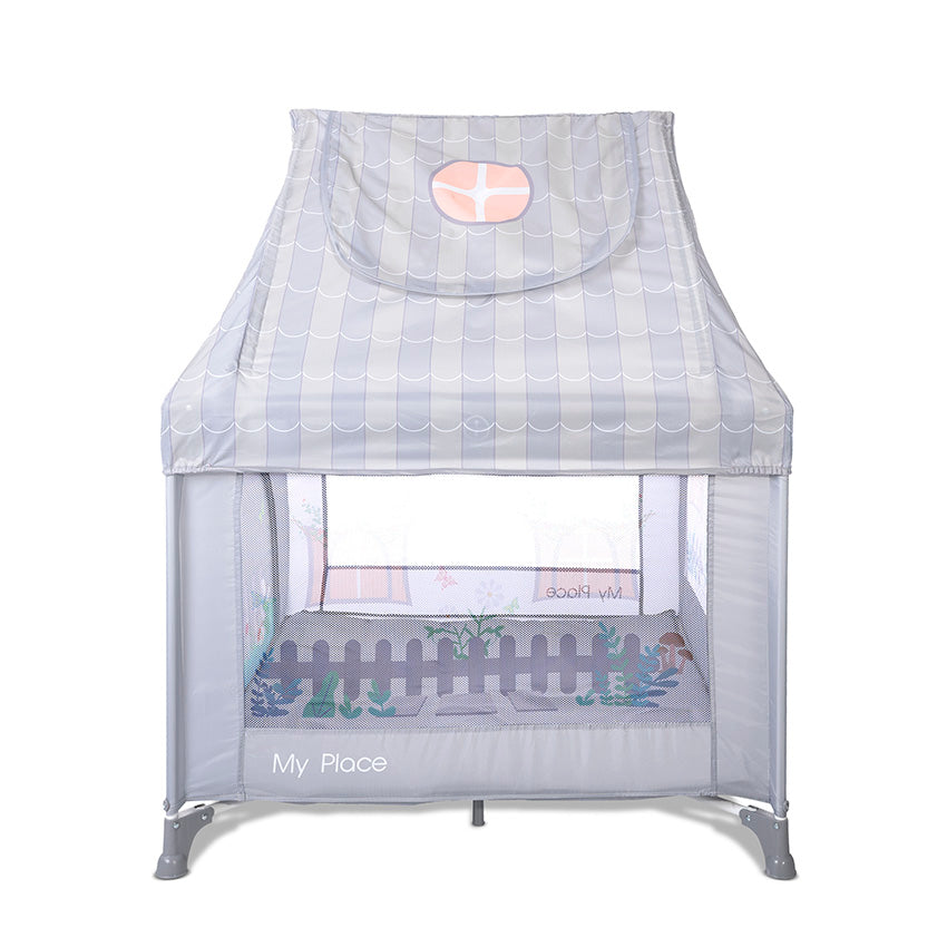 Кошара За Игра My Place С Покрив Grey Lorelli Premium