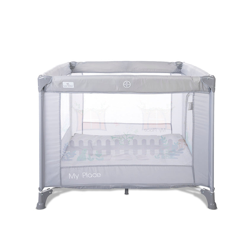 Tarc de joacă My Place cu acoperiș 100/100 gri