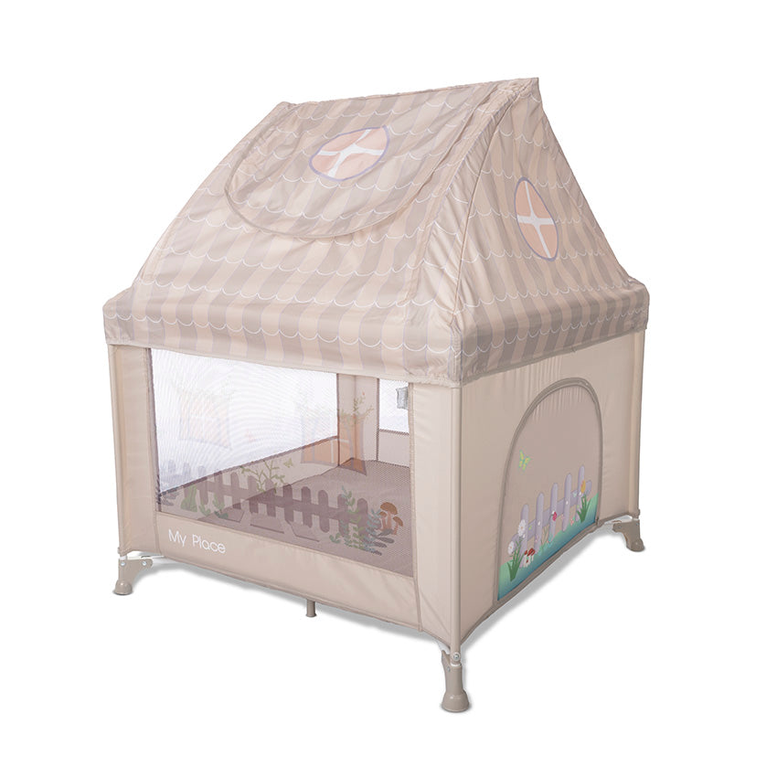 Кошара За Игра My Place С Покрив Beige Lorelli Premium