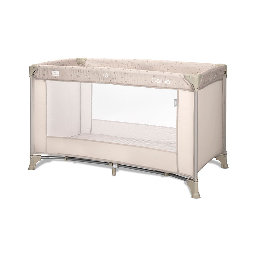 Tarc de joacă Carina cu 1 nivel, stele bej