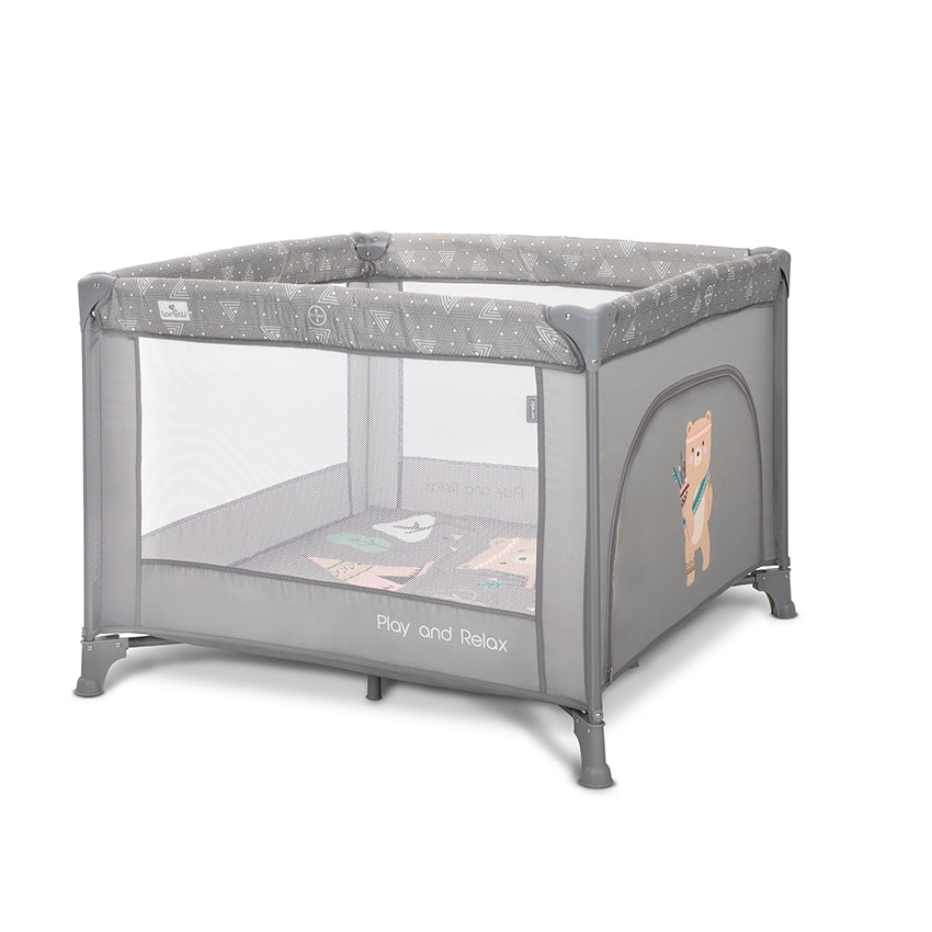 Lorelli Classic Play N Relax Grey Adventure Járóka