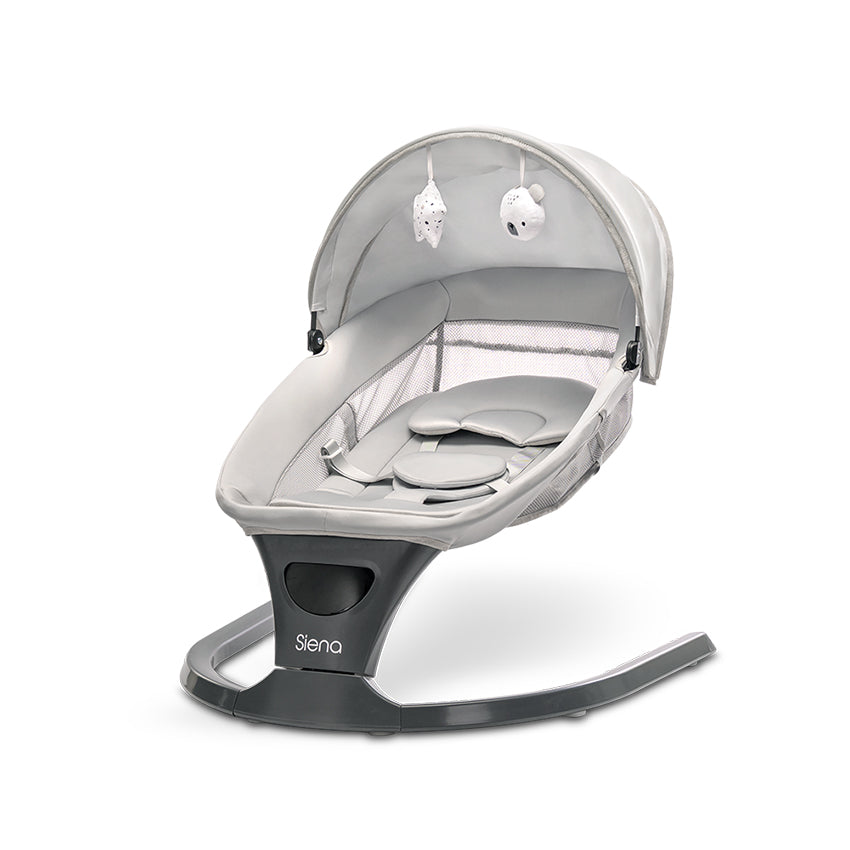 Ел.шезлонг С Люлеене Siena Light Grey Lorelli Premium