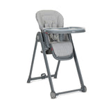 Scaun înalt din piele gri pentru petrecere