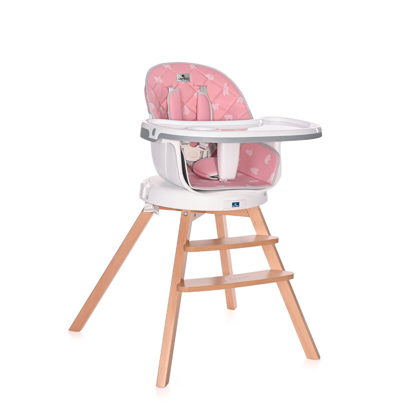 Стол За Хран. Napoli С Ротация Pink Bears Lorelli Premium