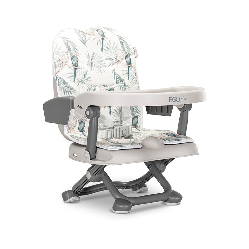 Стол За Хранене Ego Plus 2в1 Grey Parrots Еко Кожа Lorelli Classic