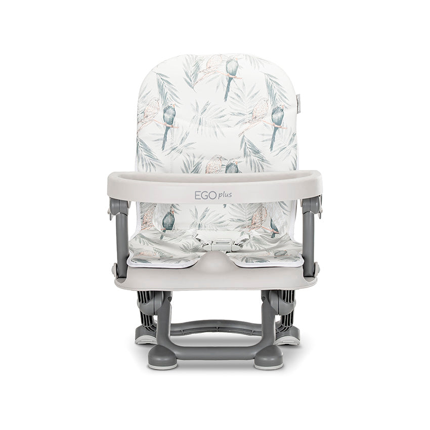 Стол За Хранене Ego Plus 2в1 Grey Parrots Еко Кожа Lorelli Classic