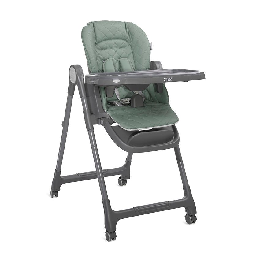 Стол За Хранене 3в1 Chef Green Leather Lorelli Premium