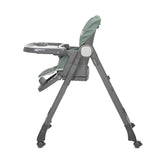 Scaun de masă din piele verde pentru bucătar 3 în 1