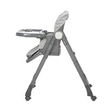 Scaun de bucătărie din piele gri 3 în 1 pentru bucătar