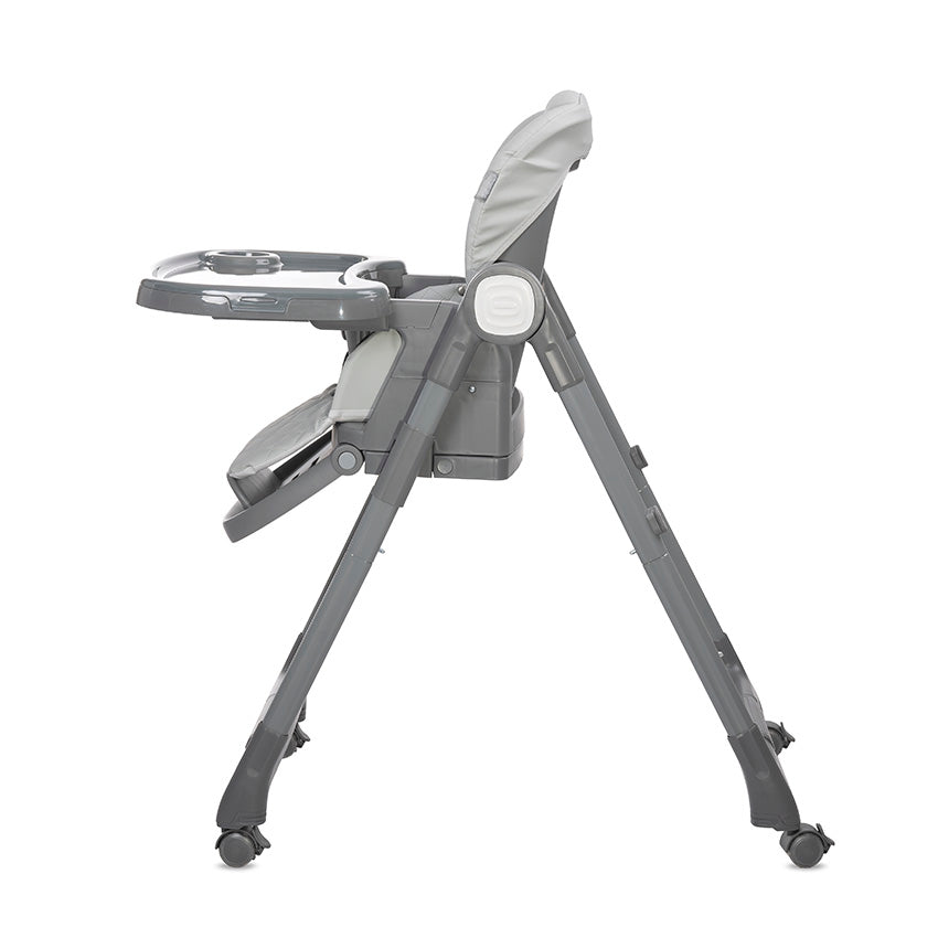 Scaun de bucătărie din piele gri 3 în 1 pentru bucătar