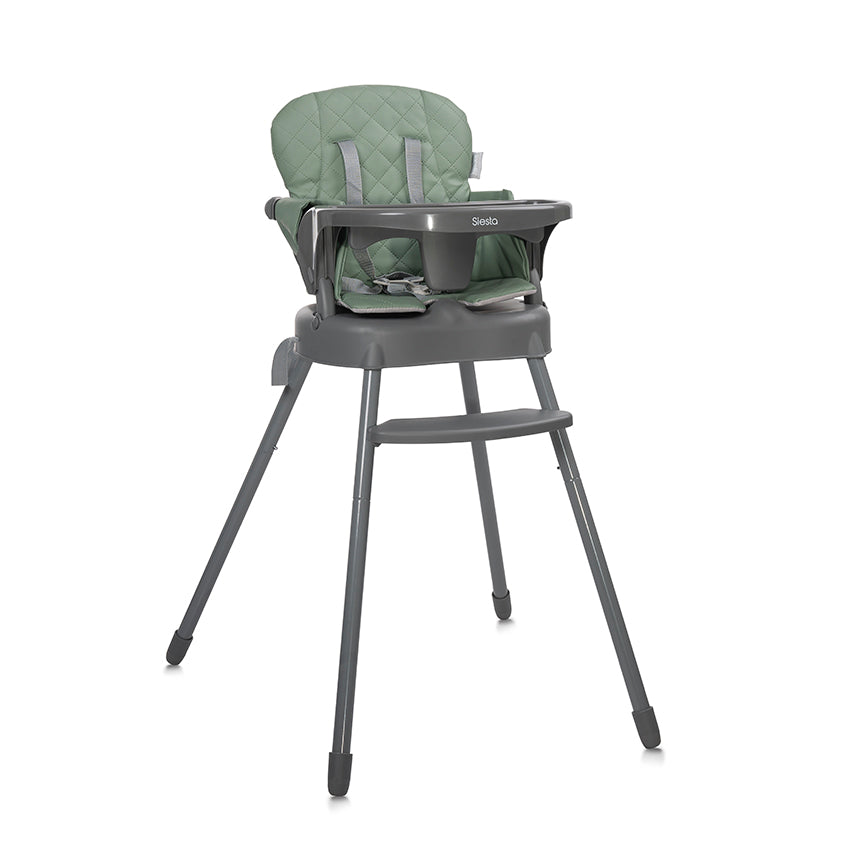 Стол За Хранене 3в1 Siesta Green Leather Lorelli Classic