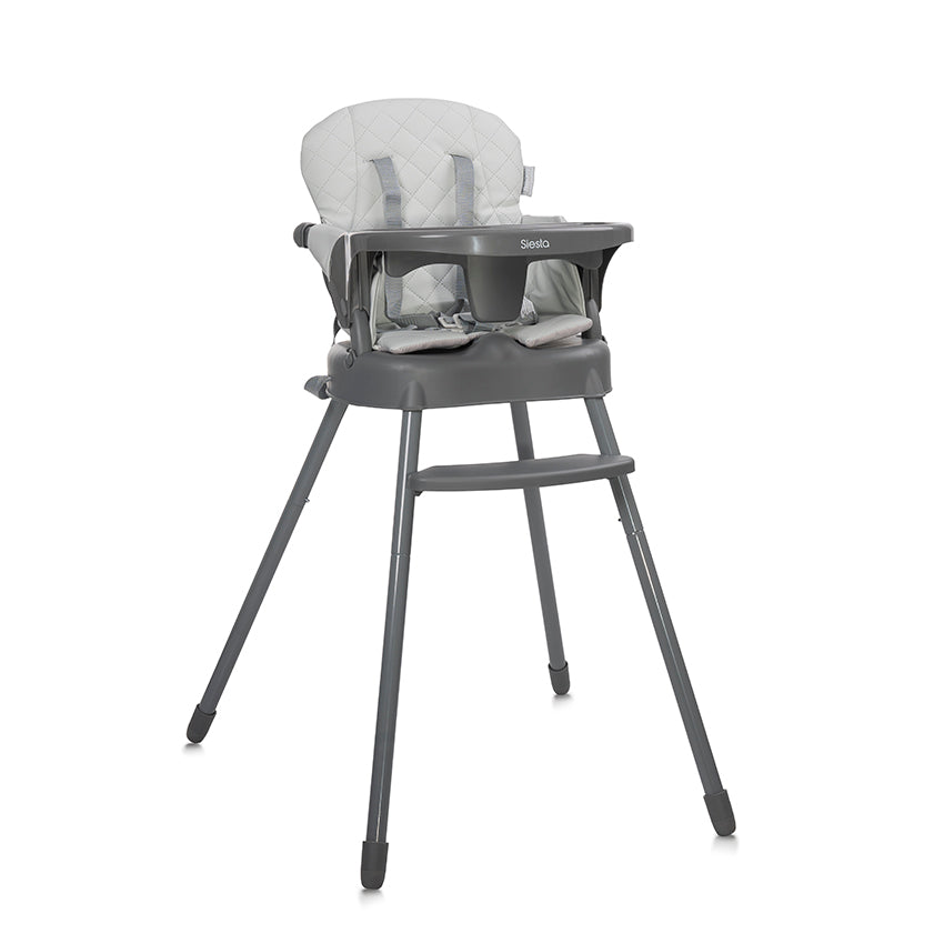 Стол За Хранене 3в1 Siesta Grey Leather Lorelli Classic