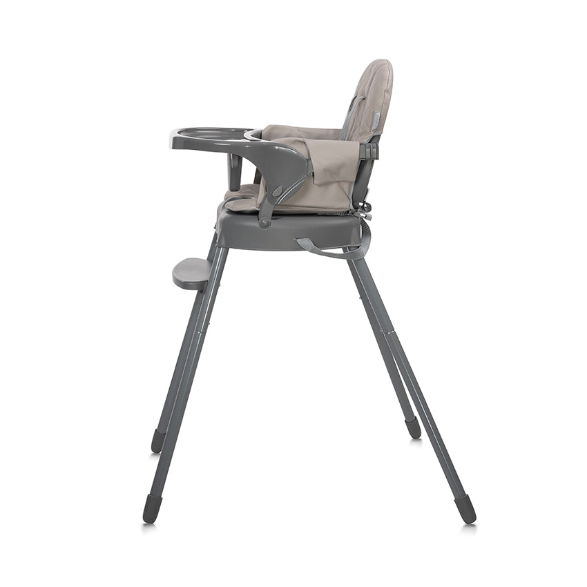 Scaun înalt Siesta 3 în 1 din piele bej