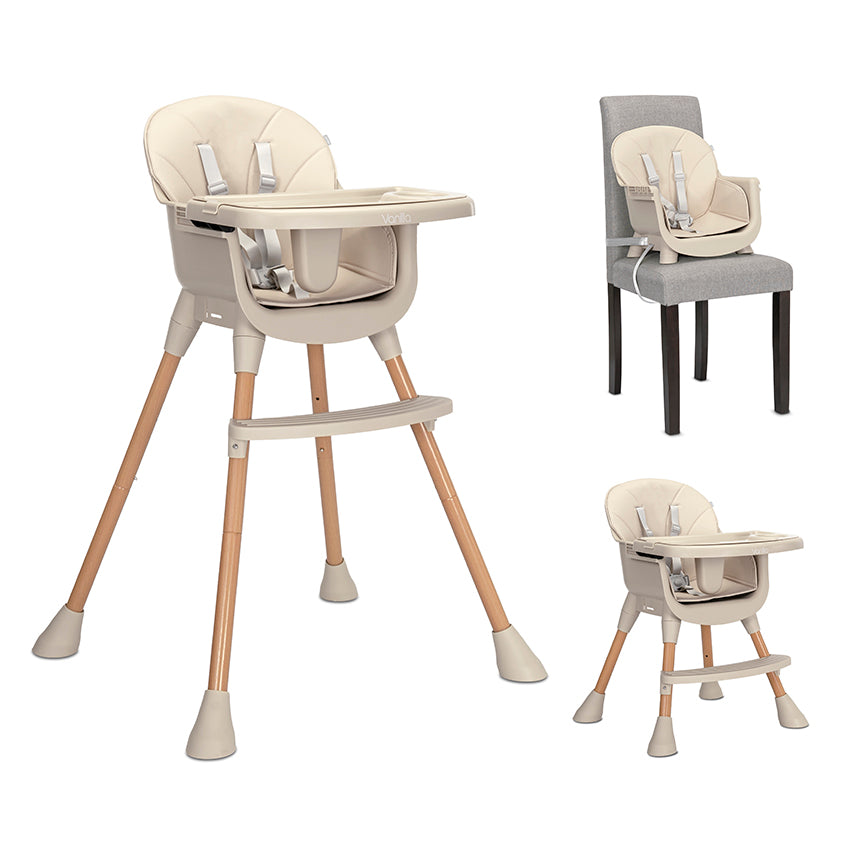 Стол За Хранене 3 В 1 Vanilla Beige Lorelli Classic