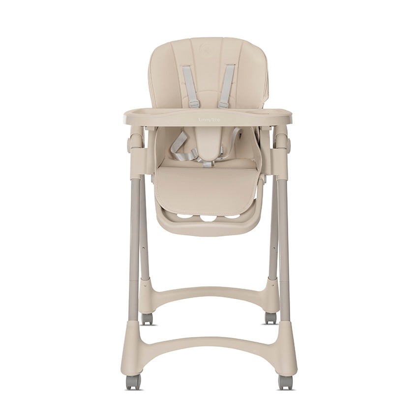 Scaun înalt Tummy Time bej