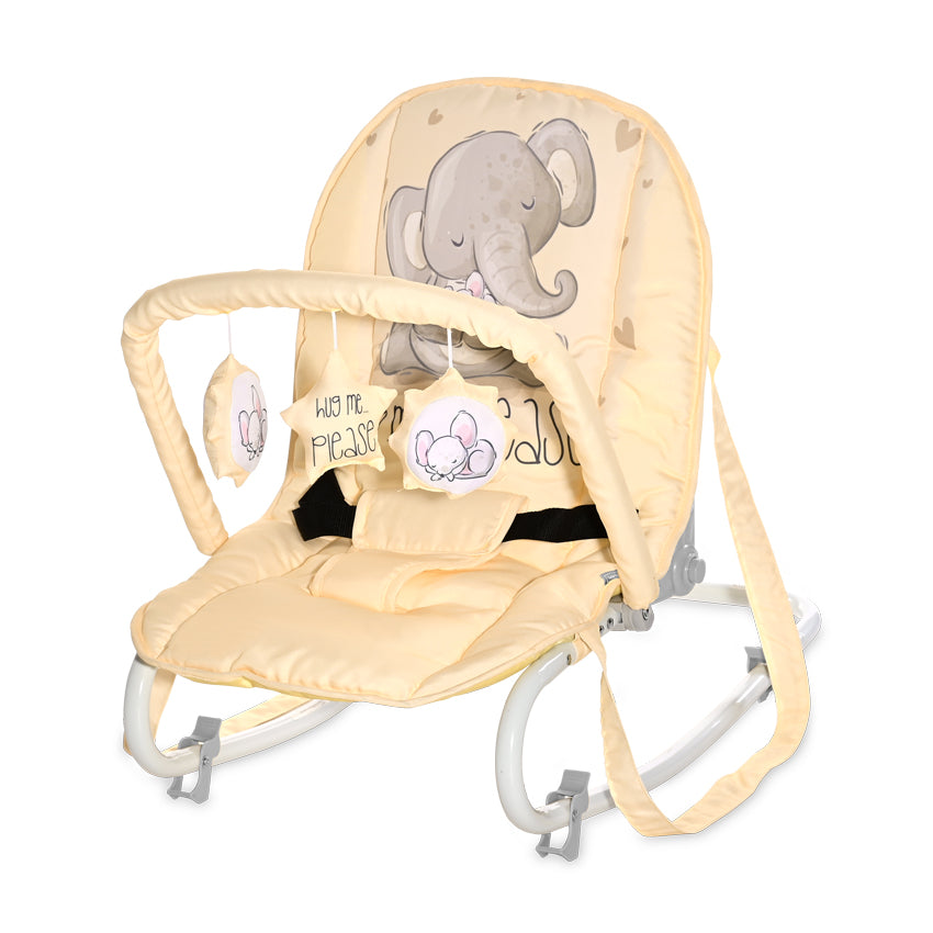 Шезлонг Eliza Yellow Cute Elephant Lorelli Classic