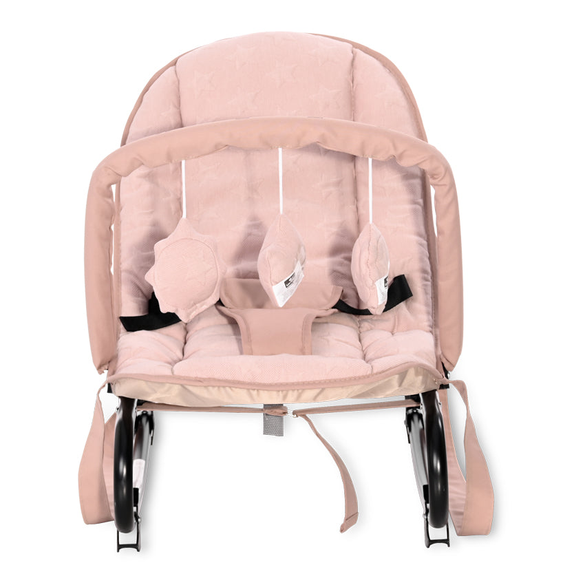 Шезлонг Eliza Luxe Cameo Rose Stars --- BebeMama