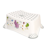 Стъпало За Баня Hippo White Grey Lorelli Classic