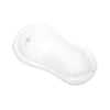 Cadă de baie 84 cm antiderapantă cu scurgere Bear White S
