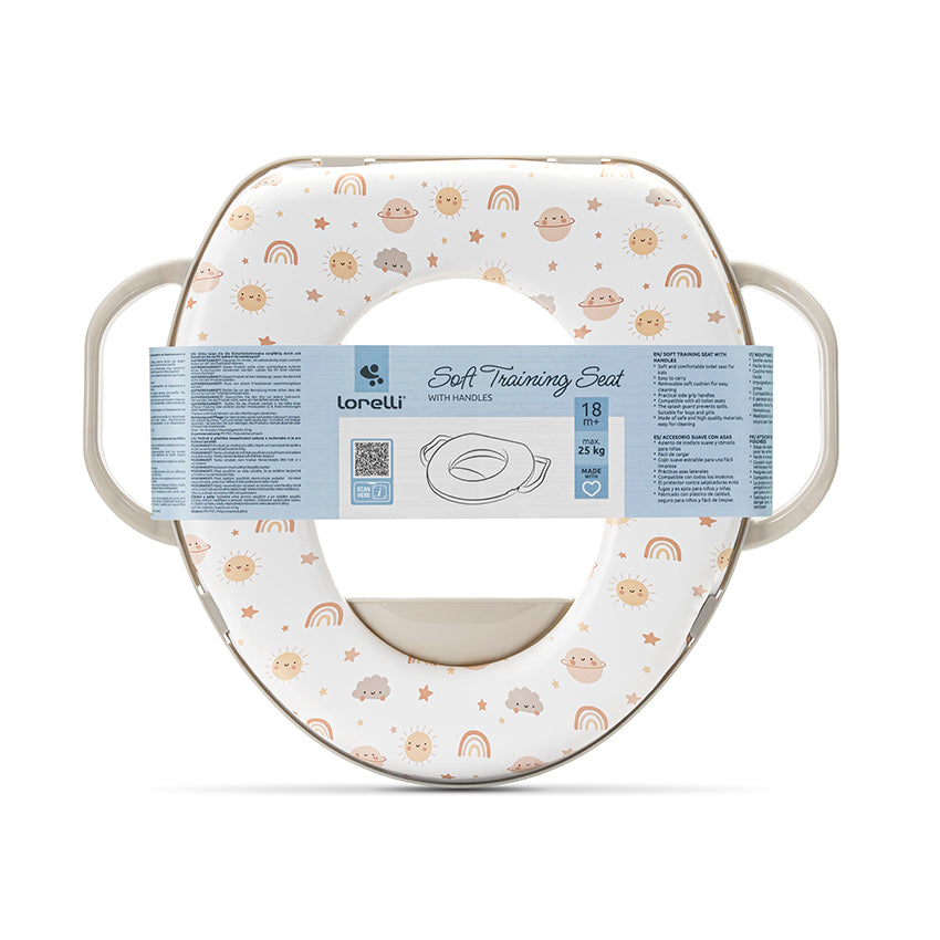 Lorelli Classic Planets Beige Puha Pelenkázó Feltét Fogantyúval