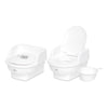 Гърне Трон Сглобено Bear White Lorelli Classic